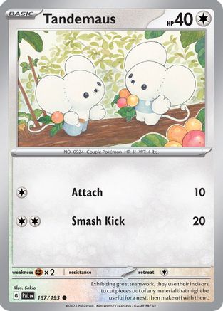 Tandemaus (Cosmos Foil) (167) [Miscellaneous Cards & Products] Holofoil