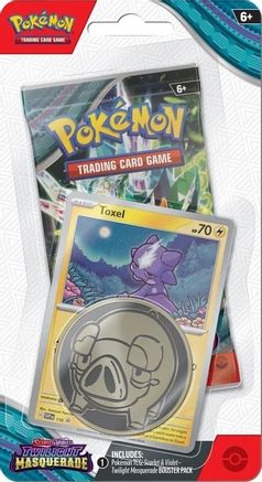 Pokemon Twilight Masquerade Single Pack Blister [Toxel]