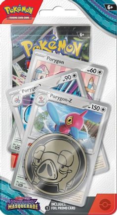 Pokemon Twilight Masquerade Premium Checklane Blister [Porygon]