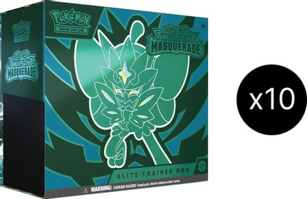 Pokemon Twilight Masquerade Elite Trainer Box Case