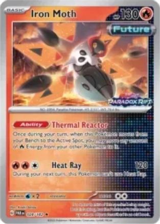 Iron Moth - 028/182 (European Promo) (28) [Miscellaneous Cards & Products] Reverse Holofoil