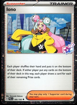 Iono - 185/193 (Cosmo Foil) (185) [Miscellaneous Cards & Products] Holofoil