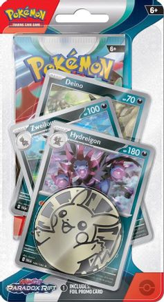 Pokemon Paradox Rift Premium Checklane Blister [Hydreigon]