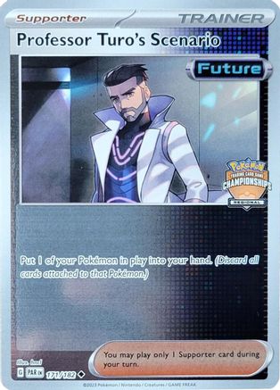 Professor Turo's Scenario (Regional Championship) () [League & Championship Cards] Reverse Holofoil
