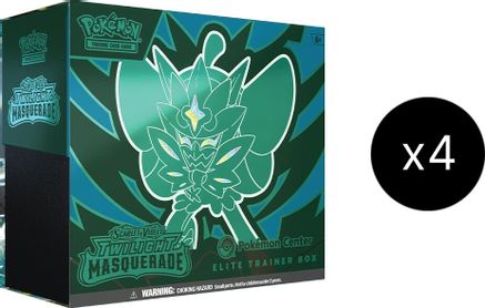 Pokemon Twilight Masquerade Pokemon Center Elite Trainer Box (Exclusive) Case