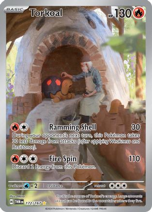 Torkoal - 172/167 (172) [SV06: Twilight Masquerade] Holofoil