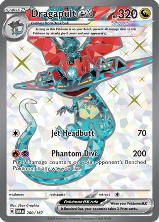 Dragapult ex - 200/167 (200) [SV06: Twilight Masquerade] Holofoil