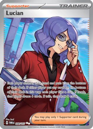 Lucian - 208/167 (208) [SV06: Twilight Masquerade] Holofoil
