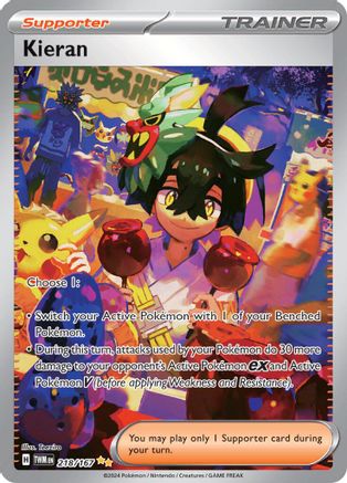Kieran - 218/167 (218) [SV06: Twilight Masquerade] Holofoil