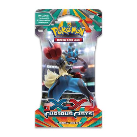 Pokemon Furious Fists Sleeved Booster Pack