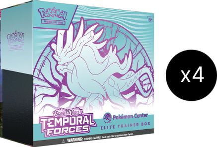 Pokemon Temporal Forces Pokemon Center Elite Trainer Box Case (Exclusive) [Walking Wake]