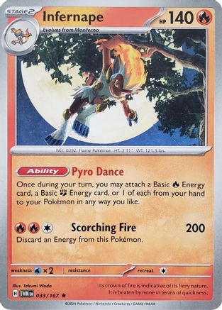 Infernape - 033/167 (33) [Deck Exclusives]