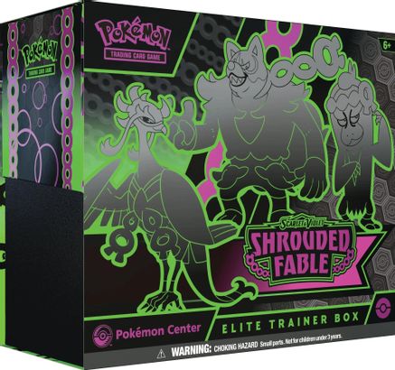 Pokemon Shrouded Fable Pokemon Center Elite Trainer Box (Exclusive)