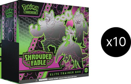 Pokemon Shrouded Fable Elite Trainer Box Case