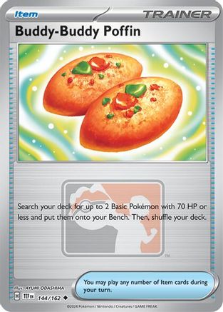 Buddy-Buddy Poffin - 144/162 (144) [League & Championship Cards] Reverse Holofoil