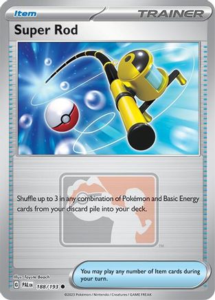 Super Rod - 188/193 (188) [League & Championship Cards] Reverse Holofoil