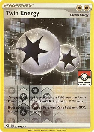 Twin Energy - 174/192 (174) [League & Championship Cards] Reverse Holofoil