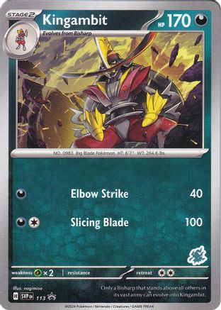 Kingambit - Darkrai Deck (113) [Battle Academy 2024]