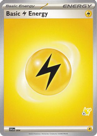 Basic Lightning Energy - Pikachu 9 (4) [Battle Academy 2024]