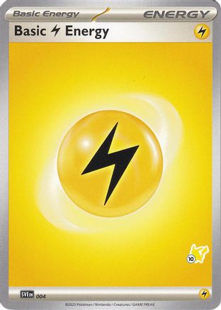 Basic Lightning Energy - Pikachu 10 (4) [Battle Academy 2024]