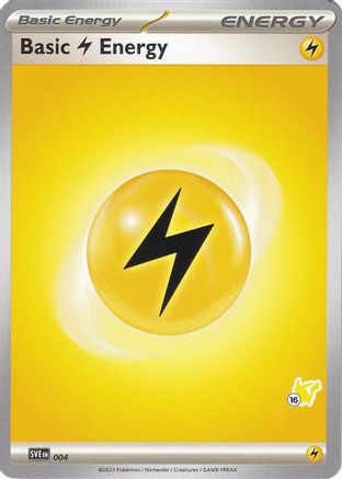 Basic Lightning Energy - Pikachu 16 (4) [Battle Academy 2024]