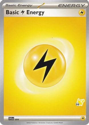 Basic Lightning Energy - Pikachu 24 (4) [Battle Academy 2024]