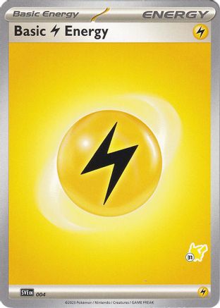 Basic Lightning Energy - Pikachu 31 (4) [Battle Academy 2024]