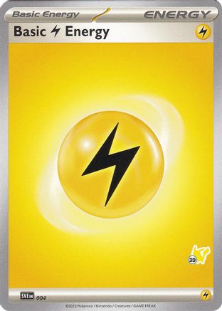 Basic Lightning Energy - Pikachu 39 (4) [Battle Academy 2024]