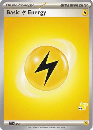 Basic Lightning Energy - Pikachu 48 (4) [Battle Academy 2024]