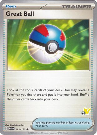 Great Ball - Pikachu 49 (183) [Battle Academy 2024]