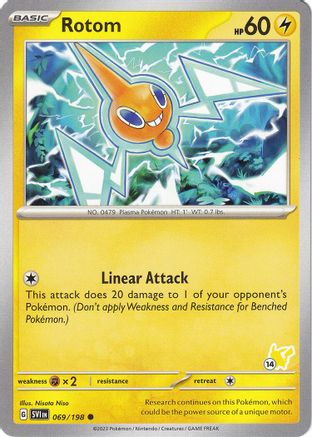 Rotom - Pikachu 14 (69) [Battle Academy 2024]