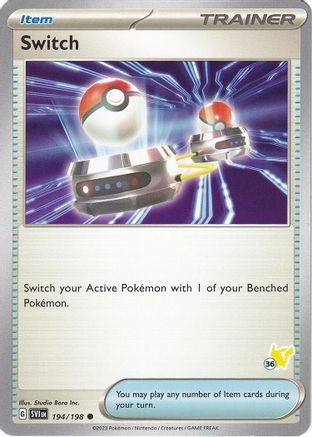 Switch - Pikachu 36 (194) [Battle Academy 2024]