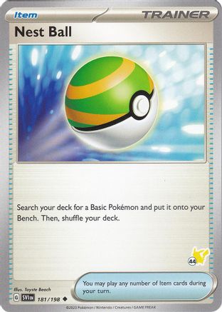 Nest Ball - Pikachu 44 (181) [Battle Academy 2024]