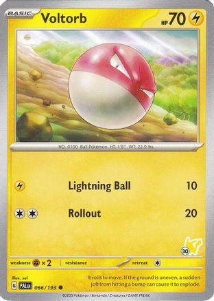 Voltorb - Pikachu 30 (66) [Battle Academy 2024]
