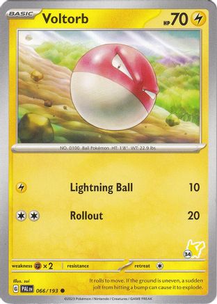Voltorb - Pikachu 34 (66) [Battle Academy 2024]