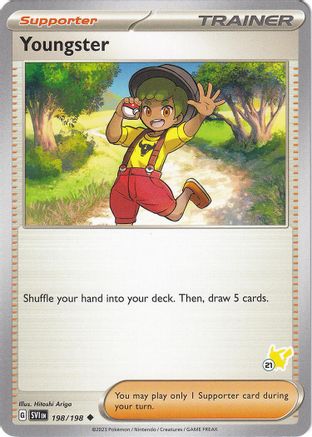 Youngster - Pikachu 21 (198) [Battle Academy 2024]