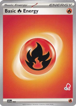 Basic Fire Energy - Armarouge 8 (2) [Battle Academy 2024]