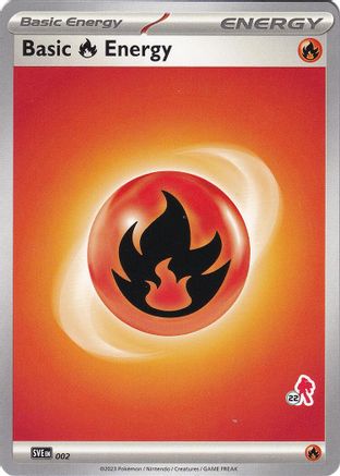 Basic Fire Energy - Armarouge 22 (2) [Battle Academy 2024]