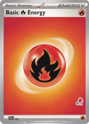 Basic Fire Energy - Armarouge 32 (2) [Battle Academy 2024]