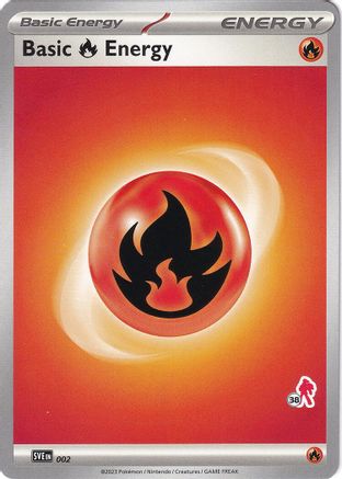 Basic Fire Energy - Armarouge 38 (2) [Battle Academy 2024]