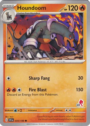 Houndoom - Armarouge 23 (34) [Battle Academy 2024]