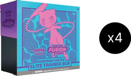Pokemon Fusion Strike Pokemon Center Elite Trainer Box Case (Exclusive)