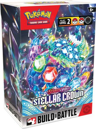 Pokemon Stellar Crown Build & Battle Box