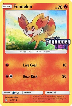 Fennekin - 15/131 (Toys R' Us Promo) (15) [SM Promos] Holofoil