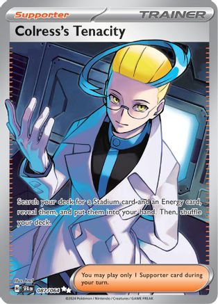 Colress's Tenacity - 087/064 (87) [SV: Shrouded Fable] Holofoil