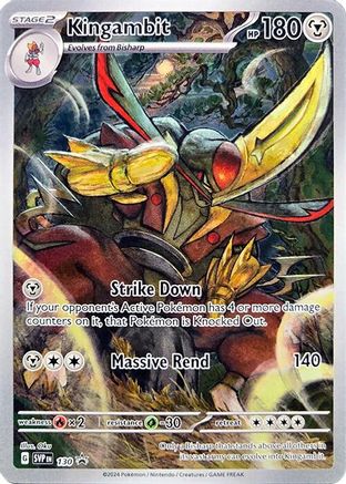 Kingambit - 130 (130) [SV: Scarlet & Violet Promo Cards] Holofoil