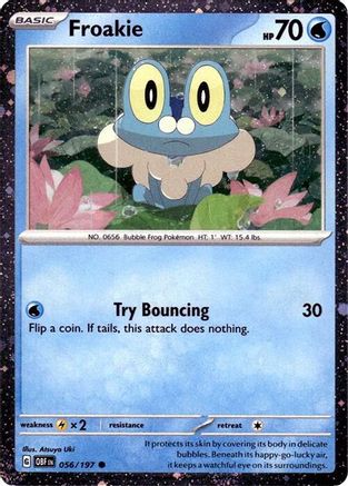 Froakie - 056/197 (Cosmos Holo) (56) [Miscellaneous Cards & Products] Holofoil