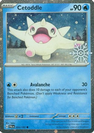 Cetoddle - 053/193 (Holiday Calendar) (53) [Miscellaneous Cards & Products] Holofoil