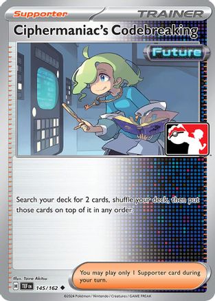 Ciphermaniac's Codebreaking (145) [Prize Pack Series Cards] Holofoil