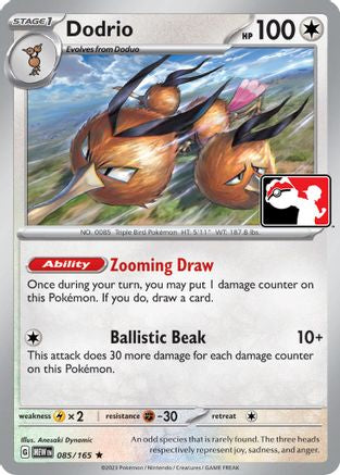 Dodrio (85) [Prize Pack Series Cards] Holofoil